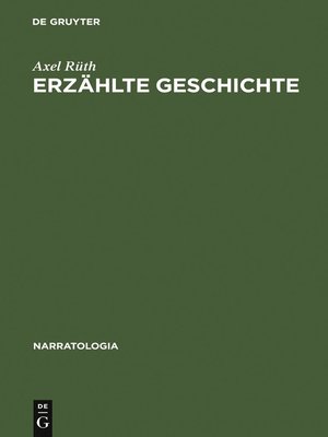 cover image of Erzählte Geschichte